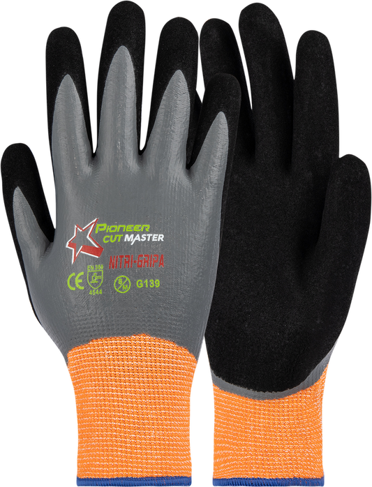 CUT MASTER NITRI-GRIPA CUT LV 5 FULLY DIPPED