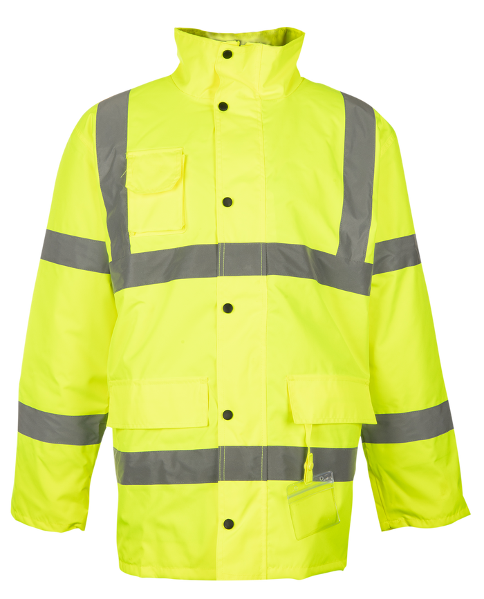 PARKA JACKET WITH REFLECTIVE TAPE