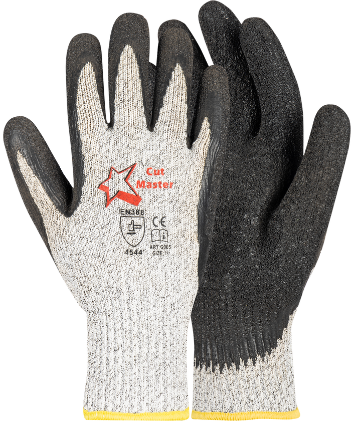 CUT MASTER GRIPA  CUT LV5 , CRINKLE LATEX PALM