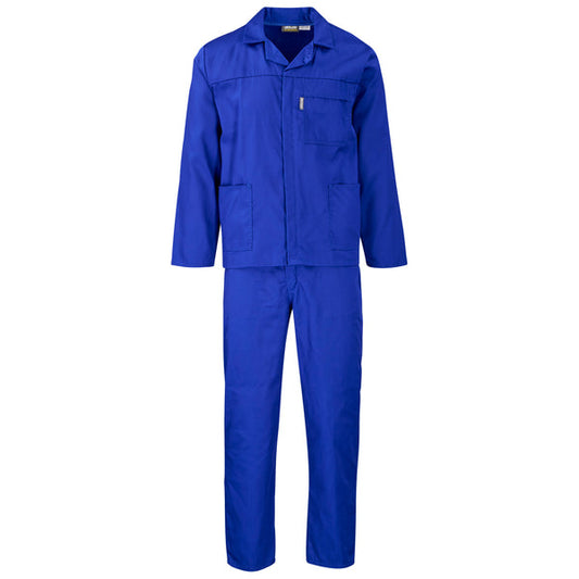 ROYAL BLUE CONTI SUITS POLY COTTON