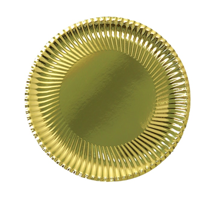 DISPOSABLE GOLD PLATES