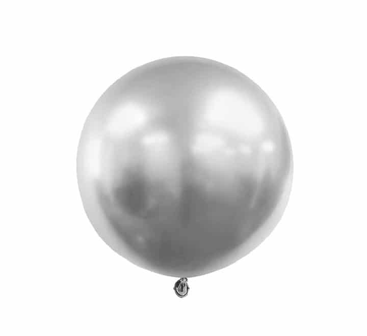 1PC CHROME BALLOON