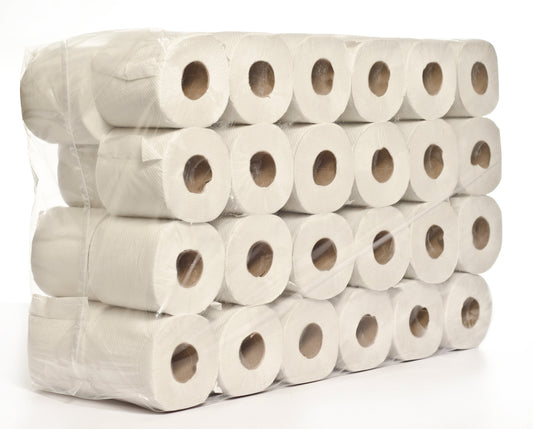 TOILET TISSUE 1 PLY U/W RECYCLED 48 ROLLS 500 SHEETS